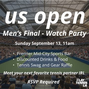 Cover Image for US Open Tennis Final - Watch Party