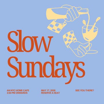 Cover Image for slow sundays