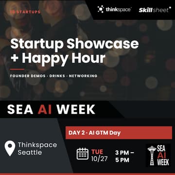 Cover Image for [SEA AI WEEK] AI GTM Day Happy Hour & Startup Showcase