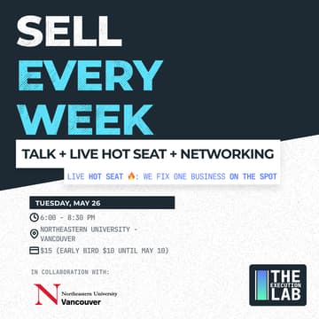Cover Image for Sell Every Week: A Working Session on Getting Clients Consistently