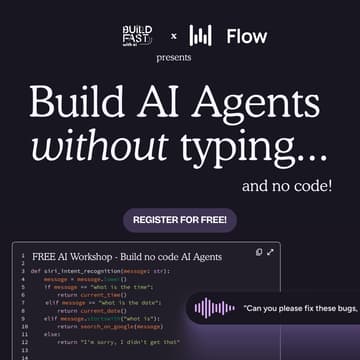 Cover Image for Build your first AI Agent : No Code, No Typing