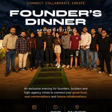 Cover Image for Founders Dinner
