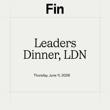 Cover Image for Leaders Dinner, LDN