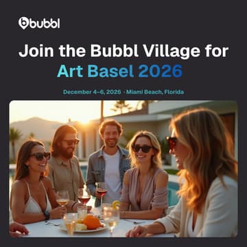 Cover Image for Art, Culture & Connections: Stay & Network in a Bubbl Village – #ArtBaselMiami2026