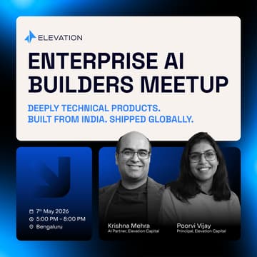 Cover Image for Enterprise AI Builders Meetup: Deeply Technical products. Built from India. Shipped globally.