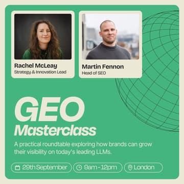 Cover Image for GEO Masterclass