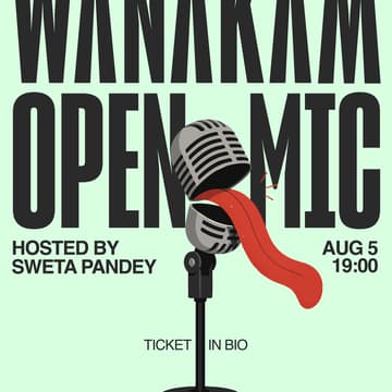 Cover Image for Everything We’re Waiting For - A Open Mic Night of Longing, Yearning, and Alternate Lifetimes