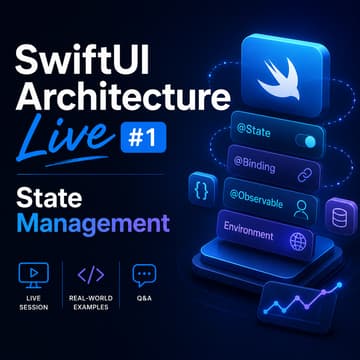 Cover Image for SwiftUI Architecture Live #1 - State Management