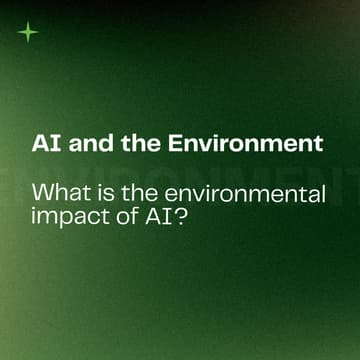 Cover Image for AI and the Environment: What is the environmental impact of AI?