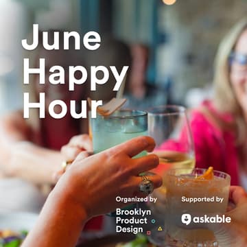 Cover Image for 🗽🍻 June Happy Hour with fellow Designers 🤩🥂