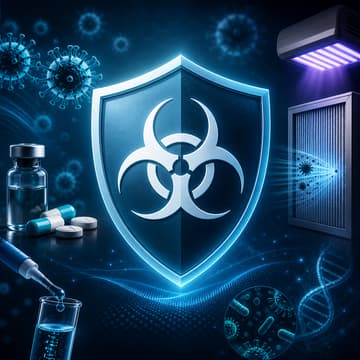 Cover Image for Frontiers in Biosecurity: AI and biosecurity