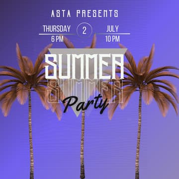 Cover Image for ASTA SUMMER PARTY