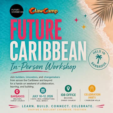 Cover Image for Future Caribbean Agentic AI Assembly — In Person, in partnership with ClawCamp with Special Guest Ajay - @TheVibeFounder