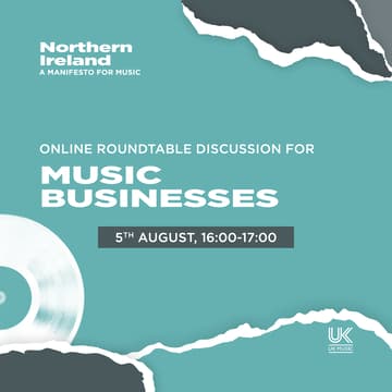 Cover Image for Northern Ireland Music Businesses Roundtable