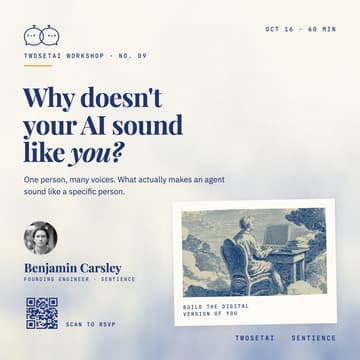 Cover Image for One Person, Many Voices: How to Build Agents That Sound Like a Real Person