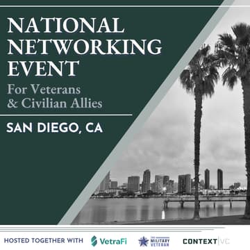 Cover Image for National Networking Event for Military Veterans & Civilian Allies