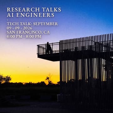 Cover Image for AI Engineers Tech Talk: September