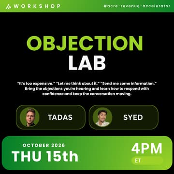 Cover Image for Revenue Accelerator: Objection Lab