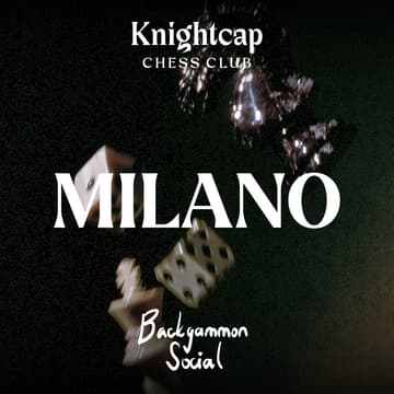 Cover Image for Knightcap & Backgammon Social | Altrimenti Mixology Art