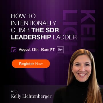 Cover Image for How to Intentionally Climb the SDR Leadership Ladder
