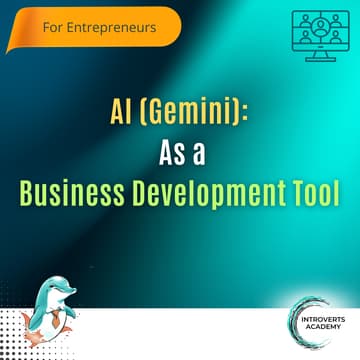 Cover Image for AI (Gemini): As a Business Development Tool