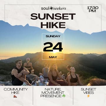 Cover Image for Sunset Hike — Tajo Negro & Cruz de Juanar 🌅🏔️