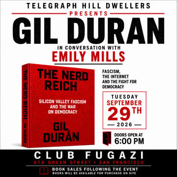 Cover Image for THE TELEGRAPH HILL DWELLERS PRESENTS: GIL DURAN with Emily Mills