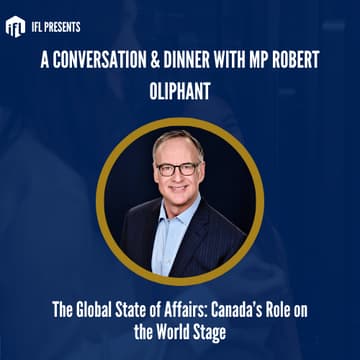 Cover Image for IFL Leadership Dinner w/Robert Oliphant