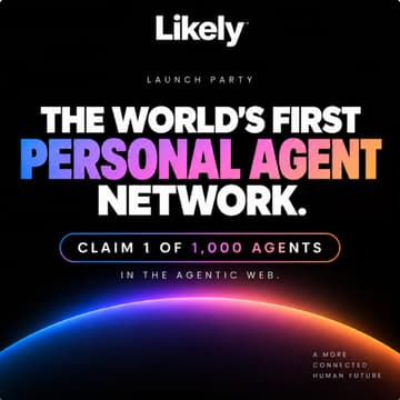 Cover Image for Launch Party: Unveiling the World’s First Agentic Network(Claim 1 of the First 1,000 Personal Agents)