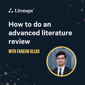 Cover Image for How to do an advanced literature review, hosted by Faheem Ullah
