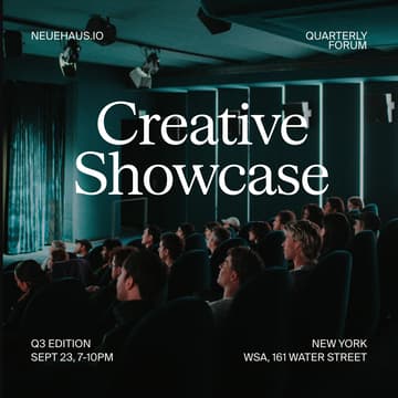 Cover Image for Creative Showcase / Q3 Forum