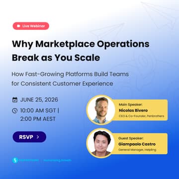 Cover Image for Why Marketplace Operations Break as You Scale