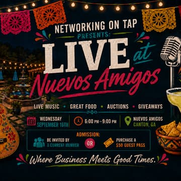 Cover Image for Networking On Tap Presents: Live at Nuevos Amigos