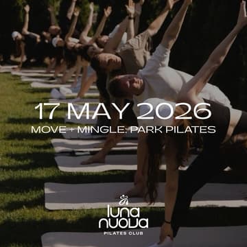 Cover Image for Move + Mingle: Park Pilates