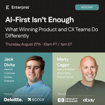Cover Image for AI-First Isn't Enough: What Winning Product and CX Teams Do Differently