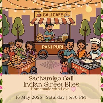 Cover Image for Sachamigo Gali: Indian Street Bites