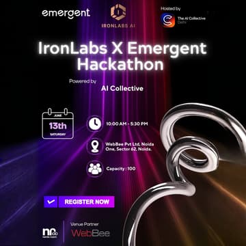 Cover Image for AIC Delhi x IronLabs AI Hackathon 2026