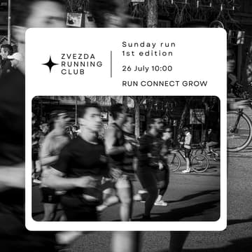 Cover Image for Sunday Run (1st edition) - Zvezda Running Club