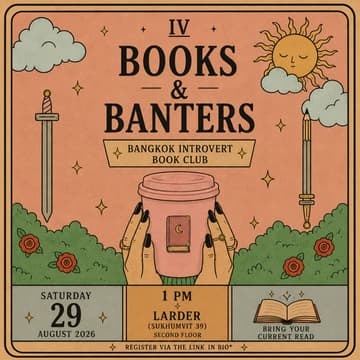 Cover Image for Books & Banters #4 : Bangkok Introvert Book Club