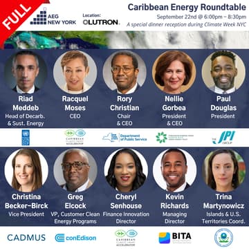 Cover Image for Caribbean Energy Roundtable @ Climate Week