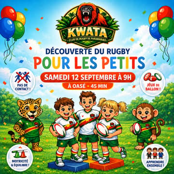 Cover Image for Découverte du Rugby pour les Petits 🏉 exclusif membres