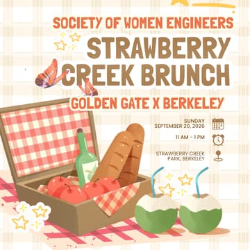 Cover Image for Strawberry Creek Brunch GGSxBerkeley SWE