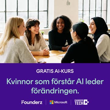 Cover Image for AI Skills 4 Women at Microsoft Sweden HQ