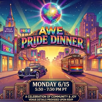 Cover Image for Pride Welcome Dinner @ AWE USA
