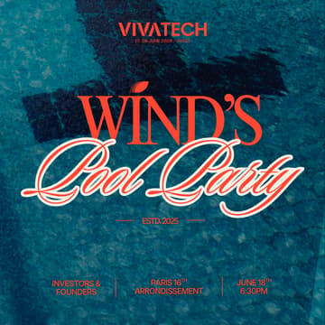 Cover Image for Wind's Pool Party — VivaTech 26' Side-Event