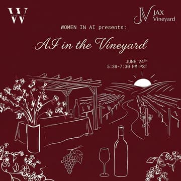 Cover Image for Women in AI Ted Talk & Wine Tasting
