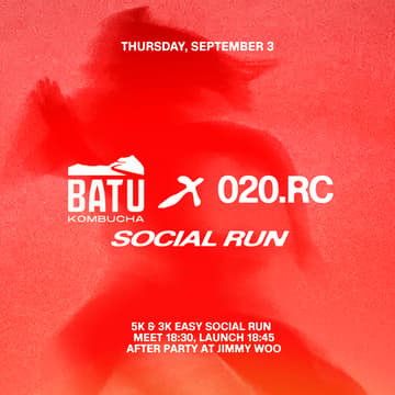 Omslagafbeelding voor 020.RC X BATU 5K & 3K RUN & RAVE
