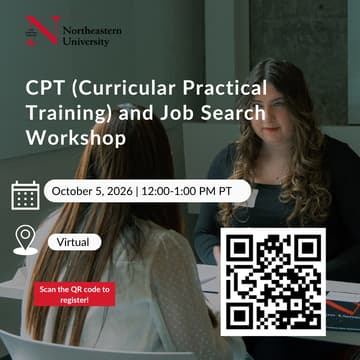 Cover Image for CPT and Job Search Workshop