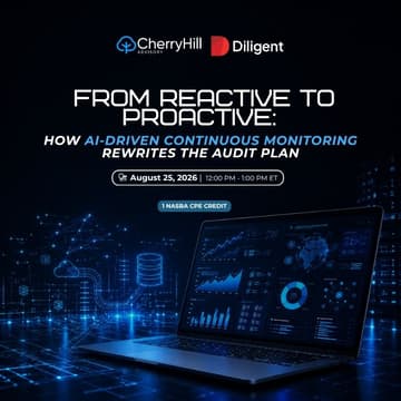 Cover Image for From Reactive to Proactive: How AI-Driven Continuous Monitoring Rewrites the Audit Plan