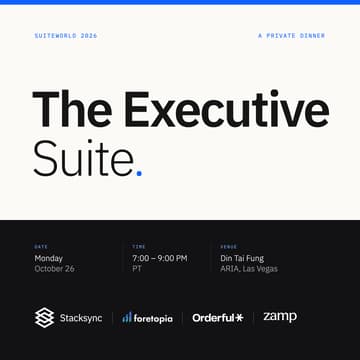 Cover Image for The Executive Suite: A Private Dinner at SuiteWorld 2026